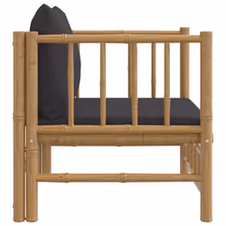 VidaXL 362311 panca da esterno Bamboo - Vista aggiuntiva 4