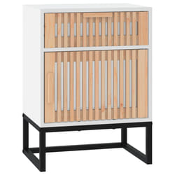 VidaXL 352091 comodino Bianco