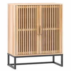 vidaXL Credenza 60x30x75 cm in Legno Multistrato - Vista aggiuntiva 2