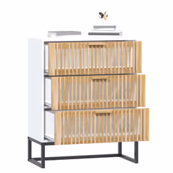 Credenza Bianca 60x30x75 cm in Legno Multistratocod mxl 128476