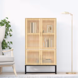 State cercando una credenza elegante? Questa credenza aggiunge un fascino esclusivo ai vostri interni attuali! Materiale resi ...