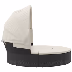 VidaXL 362254 letto per esterni Crema, Bianco - Vista aggiuntiva 4