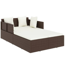 VidaXL 362266 letto per esterni Marrone