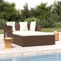VidaXL 362266 letto per esterni Marrone