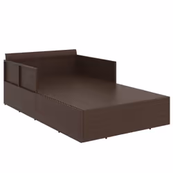 VidaXL 362266 letto per esterni Marrone - Vista aggiuntiva 6