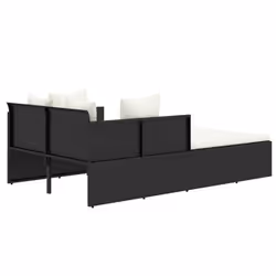 VidaXL 362267 letto per esterni Nero - Vista aggiuntiva 5