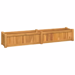 Letto Giardino Rialzato 150x30x25 cm Legno Massello di Teak cod mxl 78849 - Vista aggiuntiva 2