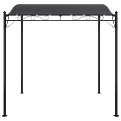 vidaXL Tettoia Antracite 2x2,3 m 180 g/m² Tessuto e Acciaio - Vista aggiuntiva 3