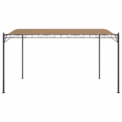 Tettoia Tortora 4x3 m 180 g/m² Tessuto e Acciaiocod mxl 105563 - Vista aggiuntiva 3