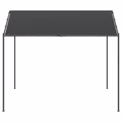 Tendaa Baldacchino Antracite 3x3 m in Acciaio e Tessutocod mxl 97172 - Vista aggiuntiva 3