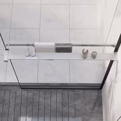 La mensola per la doccia a parete per doccia walk-in vi consente di mantenere il bagno ordinato e pulito, diventando un eleme ...
