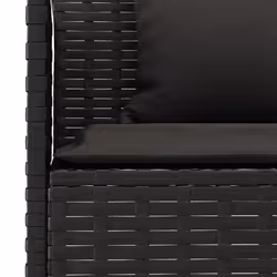 VidaXL 362338 set mobili da esterno Nero - Vista aggiuntiva 6