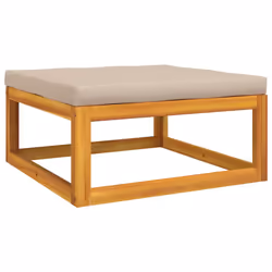 VidaXL 360006, Legno di acacia, Adulti e bambini, 680 mm, 680 mm, 290 mm, 6 cm