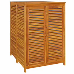 Contenitore da Giardino 70x87x104cm in Legno Massello di Acaciacod mxl 105826 - Vista aggiuntiva 2