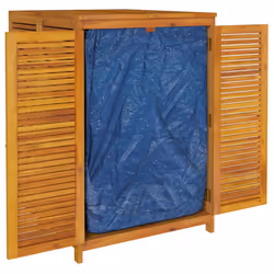 Contenitore da Giardino 70x87x104cm in Legno Massello di Acaciacod mxl 105826 - Vista aggiuntiva 3