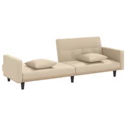 VidaXL 351878 divano Crema - Vista aggiuntiva 7
