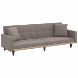 VidaXL 351880, Grigio talpa, Schiuma, Poliestere, Polywood, 2200 mm, 890 mm, 700 mm