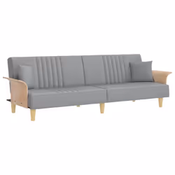 VidaXL 351887, Grigio, Schiuma, Poliestere, Polywood, 2240 mm, 890 mm, 700 mm