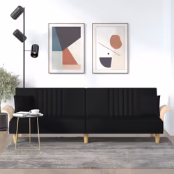 VidaXL 351889 divano Nero