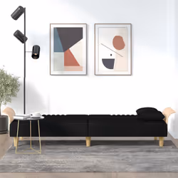 VidaXL 351889 divano Nero