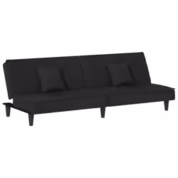 VidaXL 351911, Nero, Schiuma, Poliestere, Polywood, 2000 mm, 890 mm, 700 mm