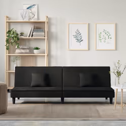 VidaXL 351911 divano Nero