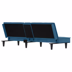 VidaXL 351919 divano Blu - Vista aggiuntiva 7