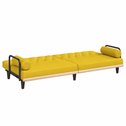 VidaXL 351941 divano Giallo - Vista aggiuntiva 8