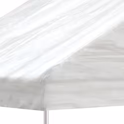 Gazebo con Tetto Bianco 4,08x2,23x3,22 m in Polietilenecod mxl 121302 - Vista aggiuntiva 3