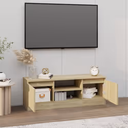 vidaXL Mobile Porta TV con Anta Rovere Sonoma 102x30x36 cm - Vista aggiuntiva 3