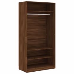 Armadio Rovere Marrone 100x50x200 cm in Legno Multistratocod mxl 127740