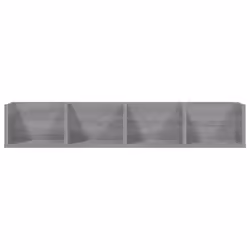 VidaXL 826618 scaffale Legno Grigio - Vista aggiuntiva 4