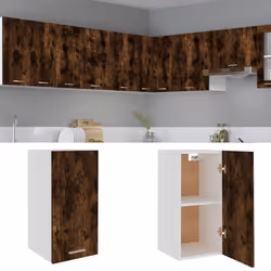 Questo armadietto pensile è pensato per ottimizzare lo spazio della vostra cucina e decorare la vostra casa! Materiale resist ...