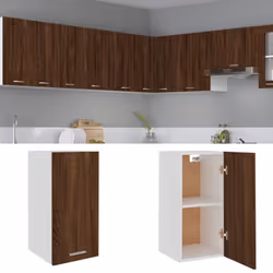 Questo armadietto pensile è pensato per ottimizzare lo spazio della vostra cucina e decorare la vostra casa! Materiale resist ...