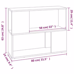 VidaXL 826644 supporto TV e sistema audio - Vista aggiuntiva 8