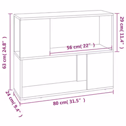 VidaXL 826645 supporto TV e sistema audio - Vista aggiuntiva 8