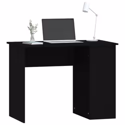 Scrivania Nera 100x55x75 cm in Legno Multistratocod mxl 73291