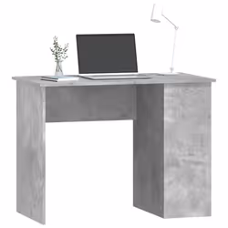 Scrivania Grigio Cemento 100x55x75 cm in Legno Multistratocod mxl 121325