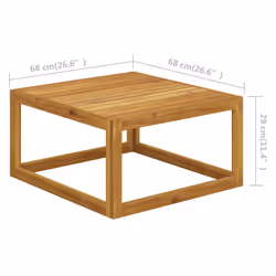 VidaXL 318557 panca da esterno Legno di acacia - Vista aggiuntiva 5