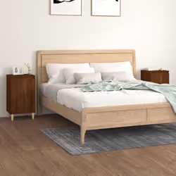 Comodini 2 pz Rovere Marrone 40x35x70 cm in Legno Multistratocod mxl 126962