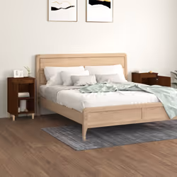 Comodini 2 pz Rovere Marrone 40x35x70 cm in Legno Multistratocod mxl 126962