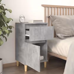 VidaXL 819700 comodino Colore cemento