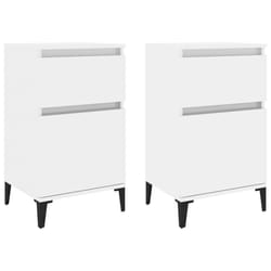 VidaXL 819713 comodino Bianco