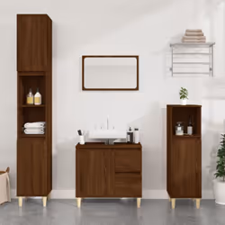Questo mobile da bagno è destinato ad essere un'ottima aggiunta al vostro bagno, dandogli un aspetto ordinato e sorprendente! ...