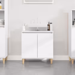 Questo mobile per lavabo è destinato ad essere un'ottima aggiunta al vostro bagno, dandogli un aspetto ordinato e sorprendent ...