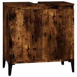 Mobile Lavabo Rovere Fumo 58x33x60 cm in Legno Multistratocod mxl 128551