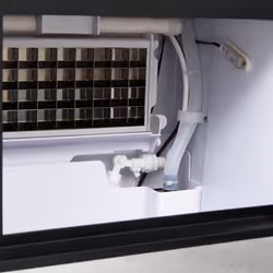 VidaXL 153682 macchina per cubetti di ghiaccio Macchina per la produzione di cubetti di ghiaccio integrata/indipendente 45 kg/24h 420 W Argento - Vista aggiuntiva 8