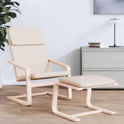 Sedia Relax Crema in Tessutocod mxl 70606