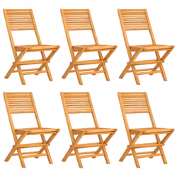 Set da Pranzo da Giardino 7 pz in Legno Massello di Teakcod mxl 100232 - Vista aggiuntiva 3