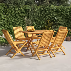 VidaXL 3155053 sedia da esterno Terrazzo Teak